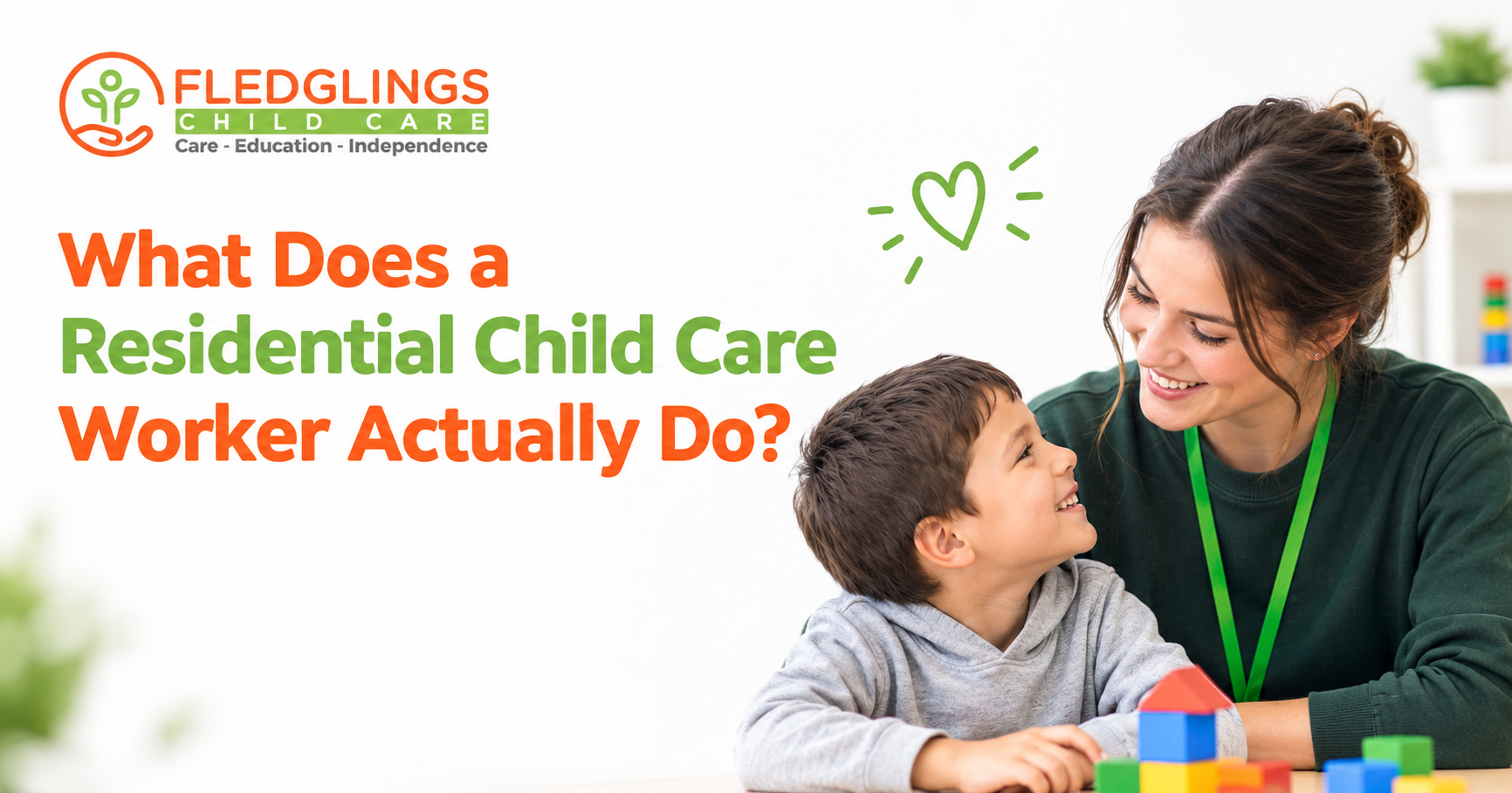 What Does a Residential Child Care Worker Actually Do?
